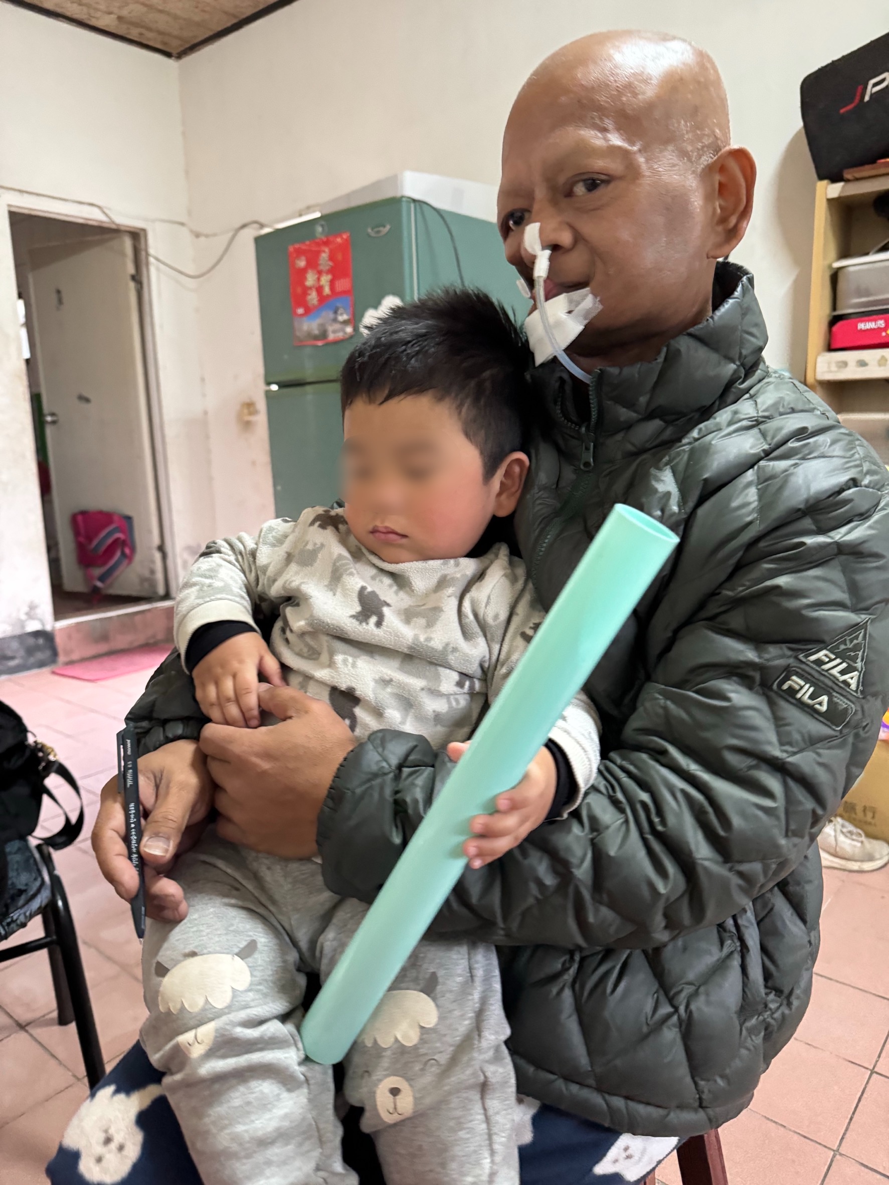 阿福大哥罹癌治療中 盼陪孩子長大