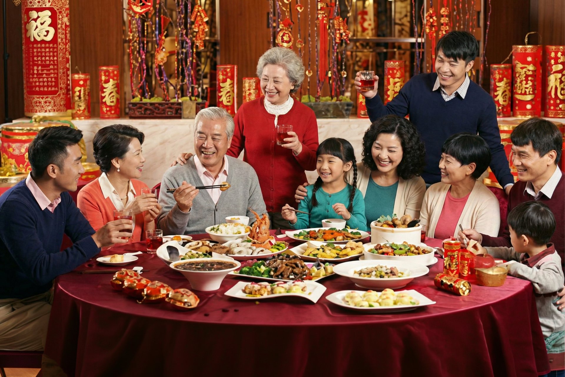 春節返鄉團圓本是美事，透過溝通策略，可以在團圓桌上找回內心平靜。