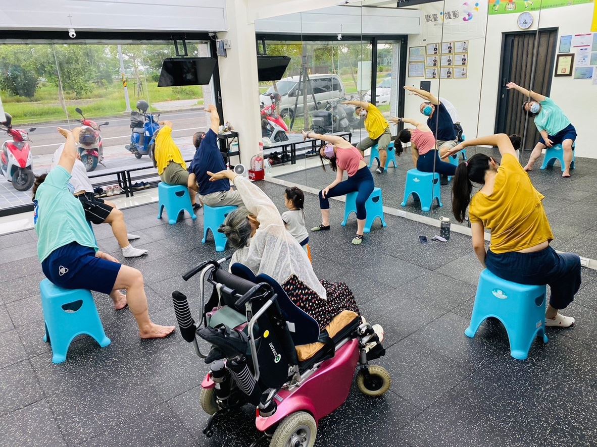 運動不分族群，全民攜手共進。