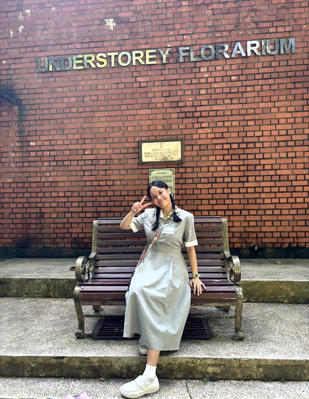 參與出國交流的紀芯玲。