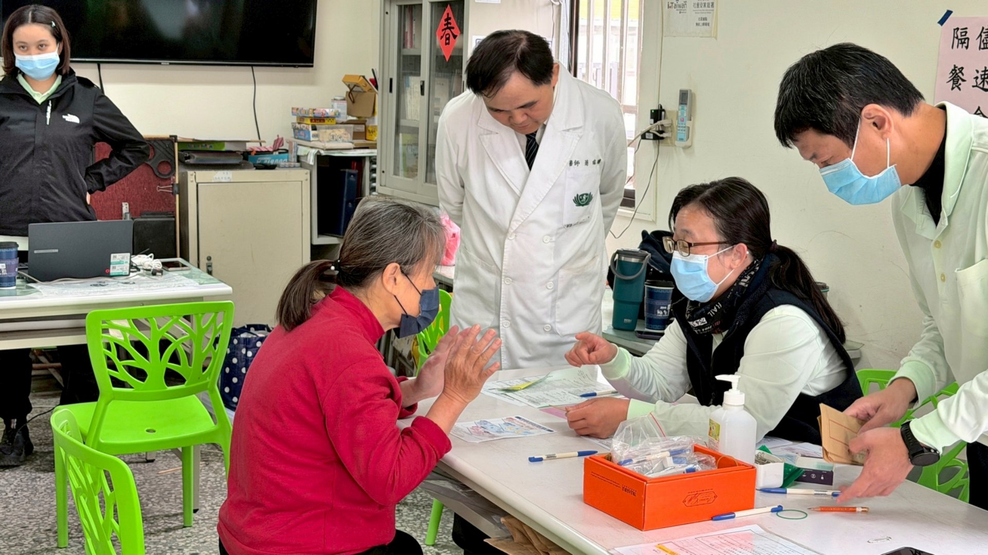 斗六慈院七周年慶整合性健康溝壩社區篩檢