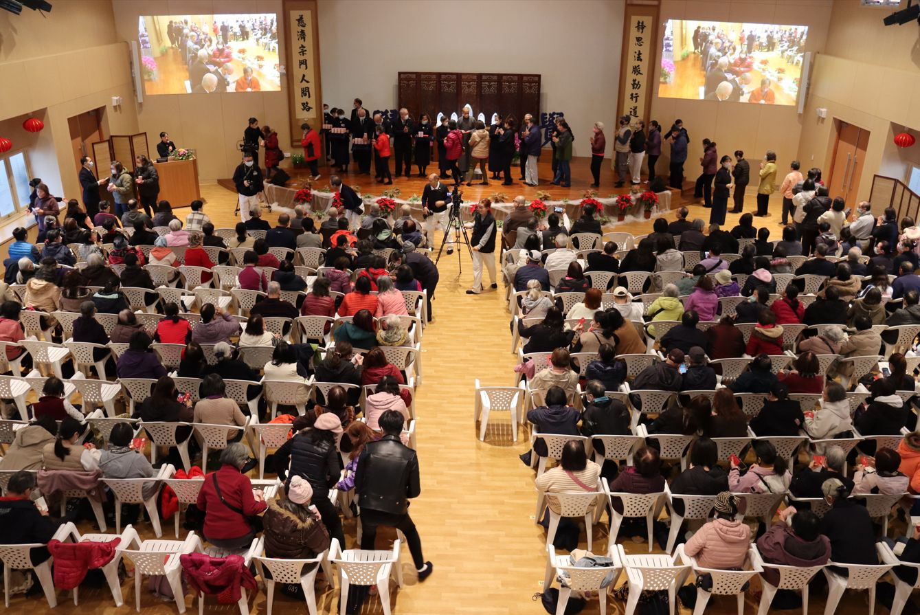 靜思堂作為社區心靈的依歸，承載著慈濟人「靜思法脈、慈濟宗門」的精神，期盼成為居民交流善念、凝聚力量的重要場域。