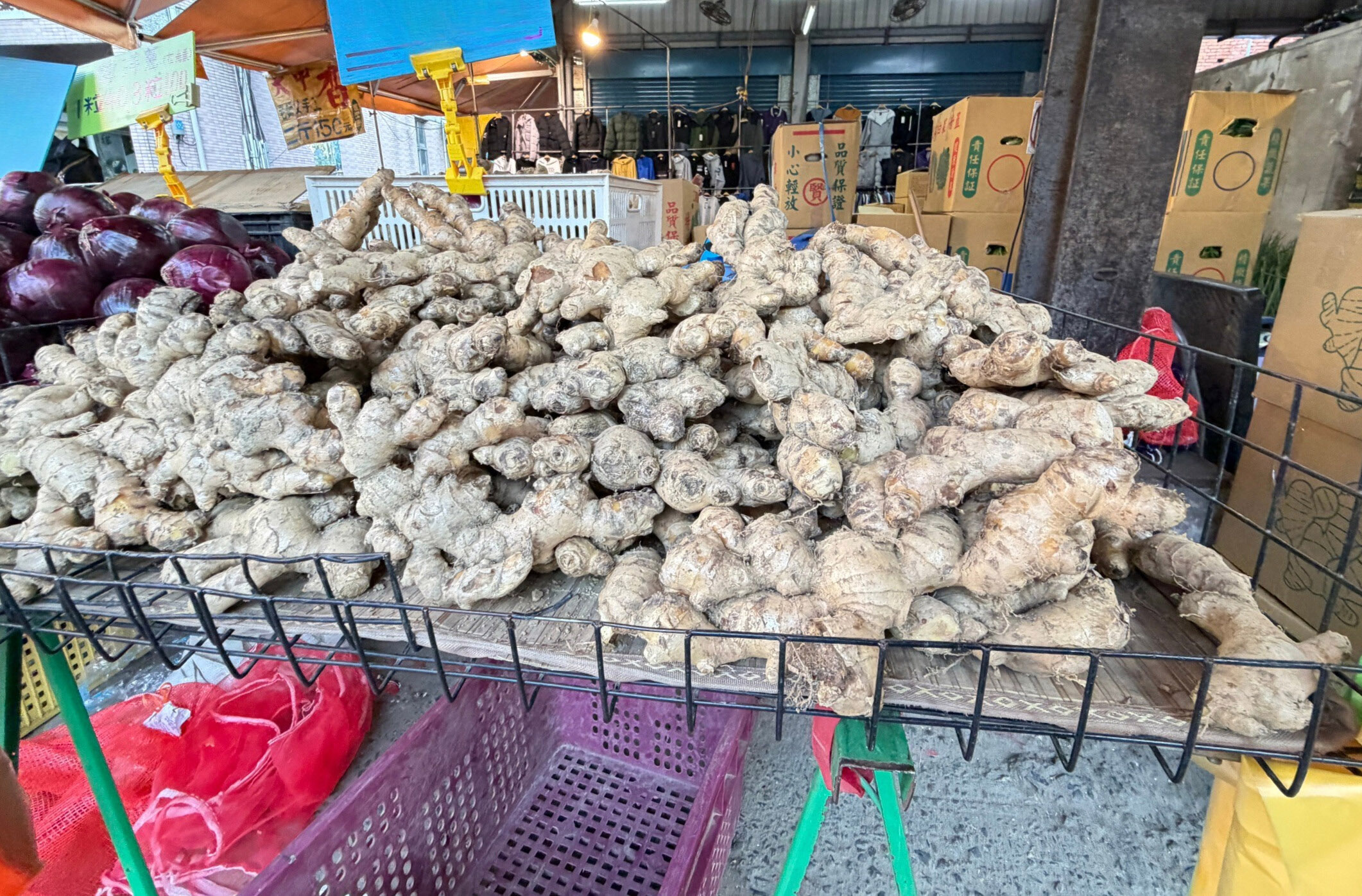 「拍薑」等勞務工作是偏鄉長者少數可以從事的零工。