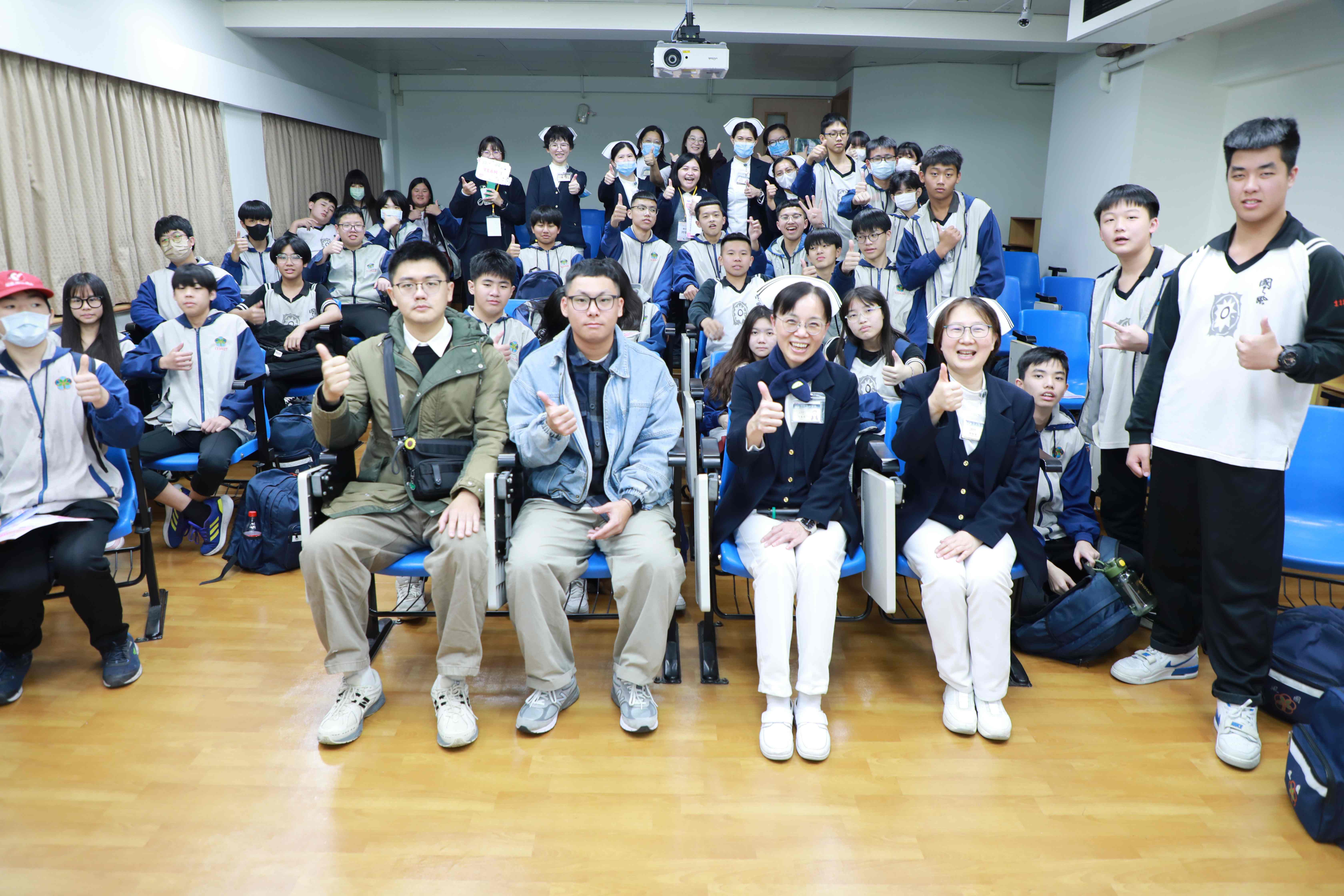 國中技優班首次到醫院探索,護理領航首航成功!