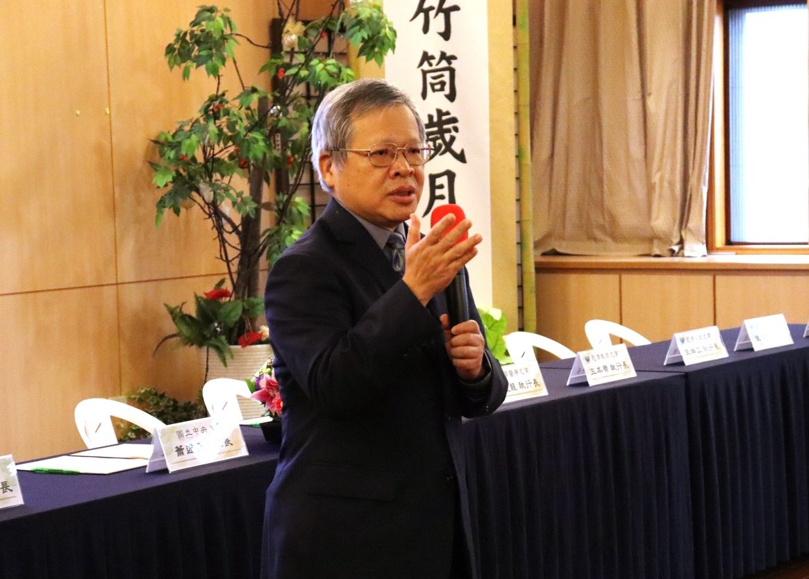 中央大學校長蕭述三表示，中大長期深耕學術研究與人才培育，慈濟則以人道關懷與社會實踐深獲國際肯定，雙方在價值理念上高度契合。