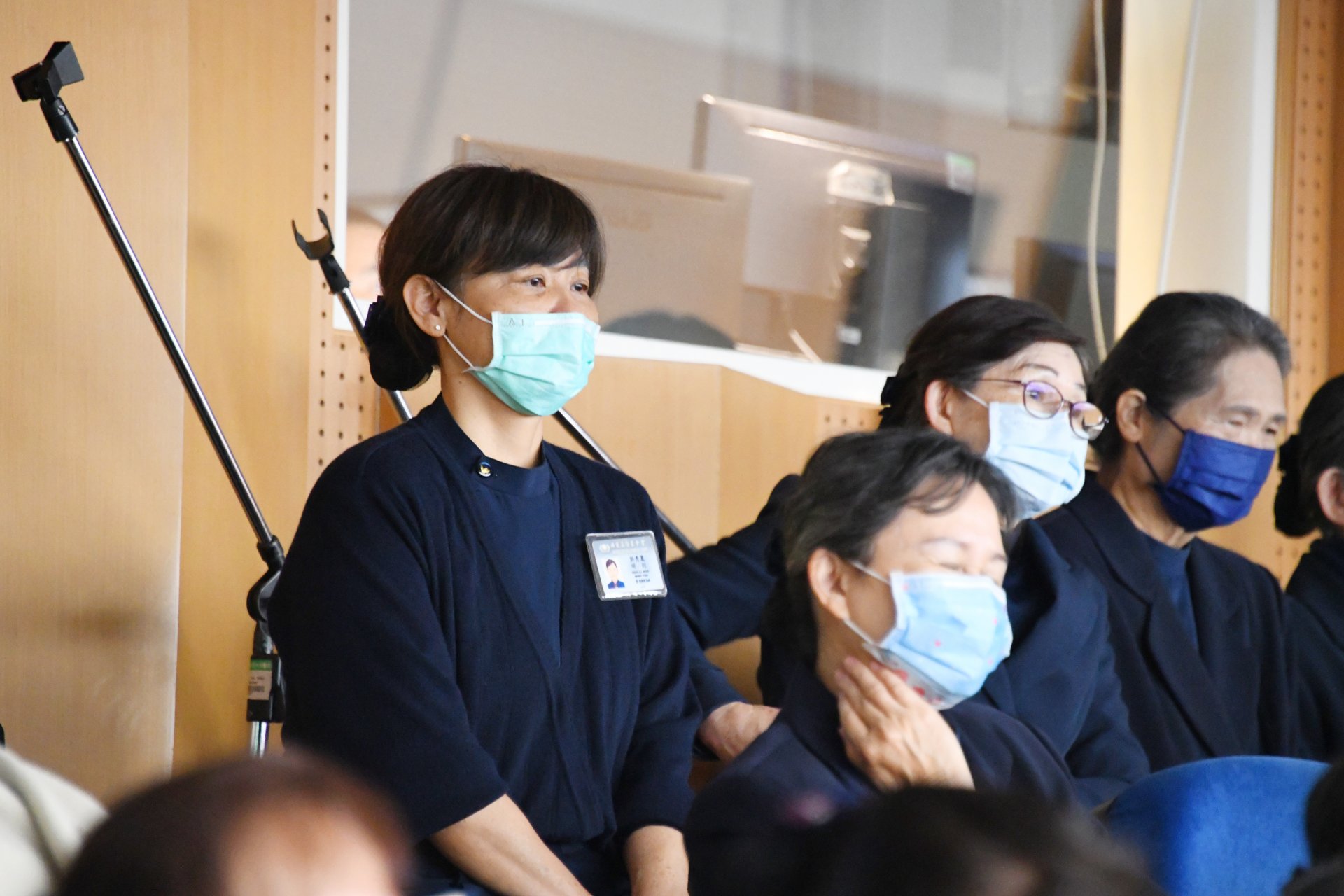 高雄地區醫療志工吳秀麗表示歲末年終,看著大家因為共同的信念相聚一堂,心中滿是感