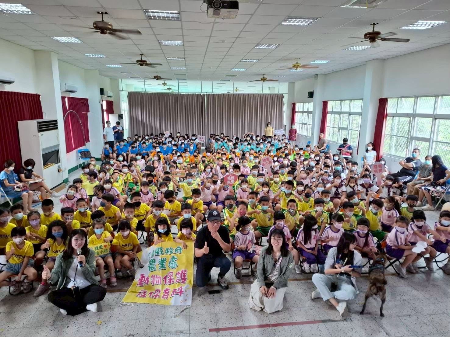 內埔豐田國小生命教育大合照