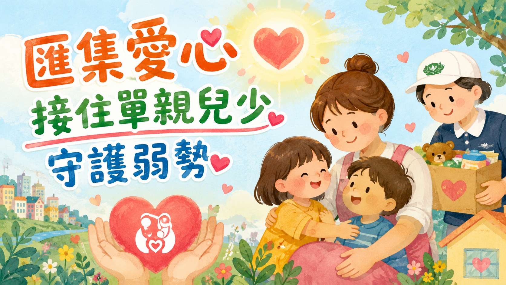 健保愛心專戶匯集愛心 接住單親兒少 守護弱勢