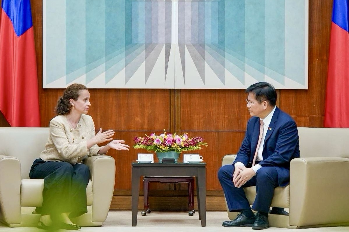 外交部長林佳龍接見烏克蘭跨黨派國會議員團