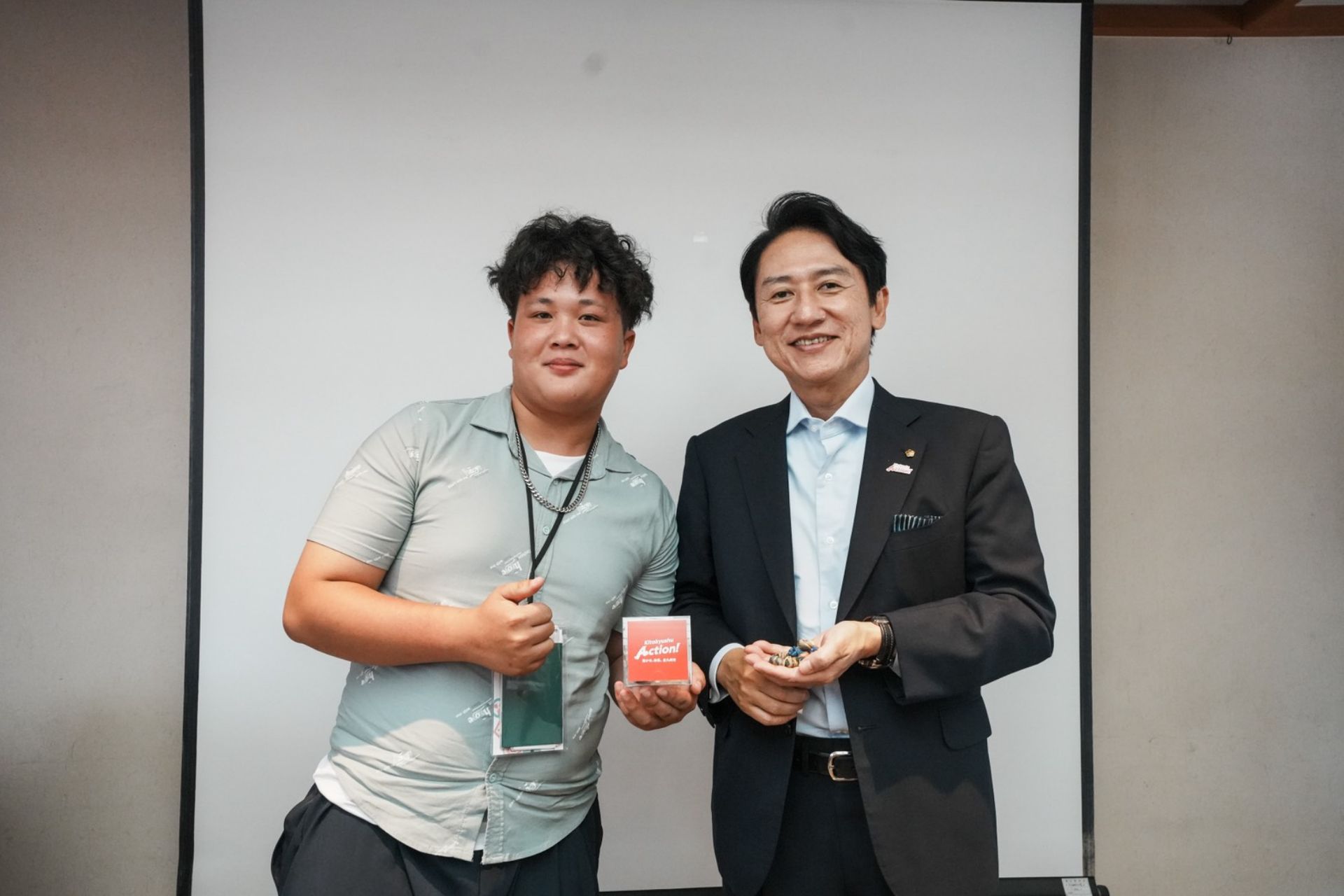 展望會青年阿祐獲青志獎 站上總統府分享志工路