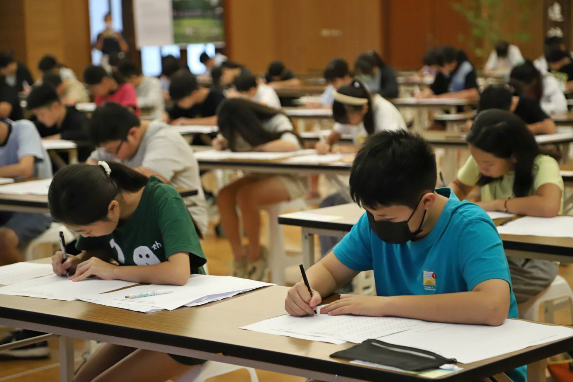 在慈濟嘉義聯絡處看見硬筆書法的手寫溫度