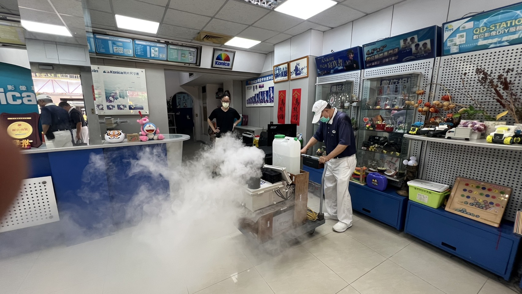 慈濟志工持續接力，29日再度新增9戶的清消作業。