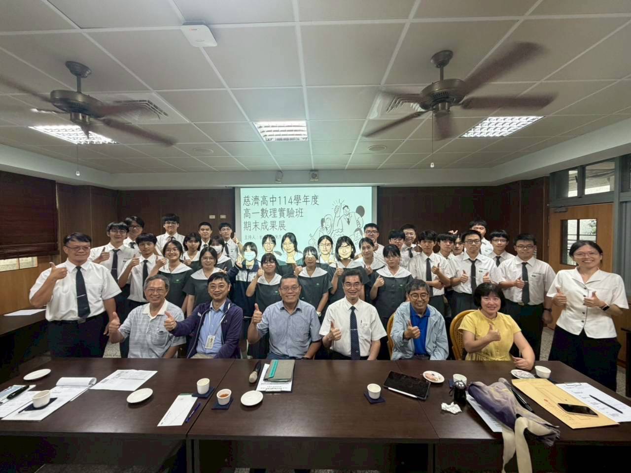 勇於探索樂於求知 臺南慈中學子以研究實踐科學精神