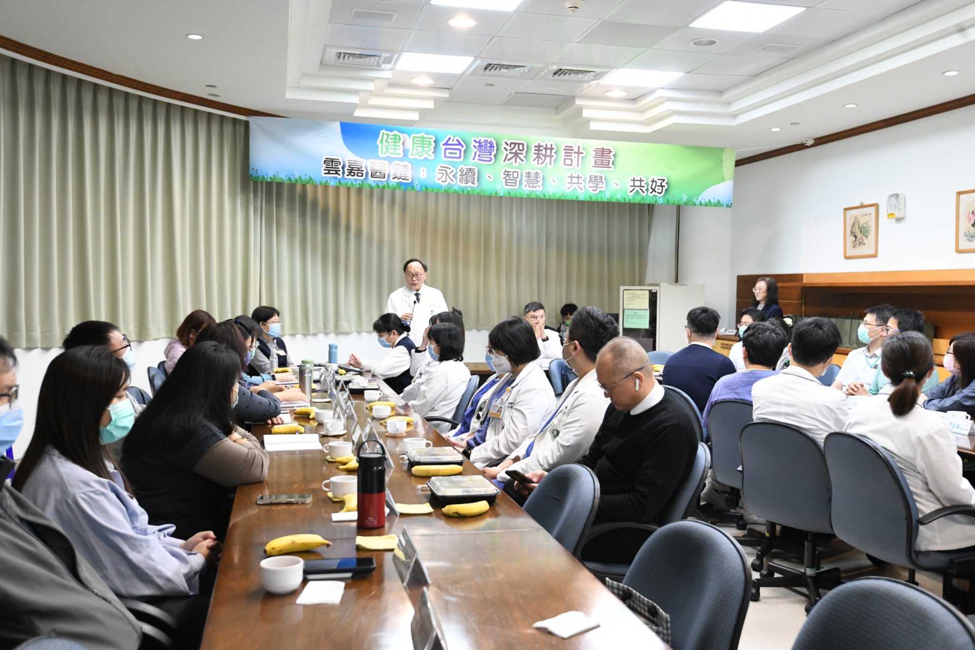 賴寧生院長表示，大幅提升雲嘉地區的醫院教學品質，是大林慈濟醫院應盡的責任。