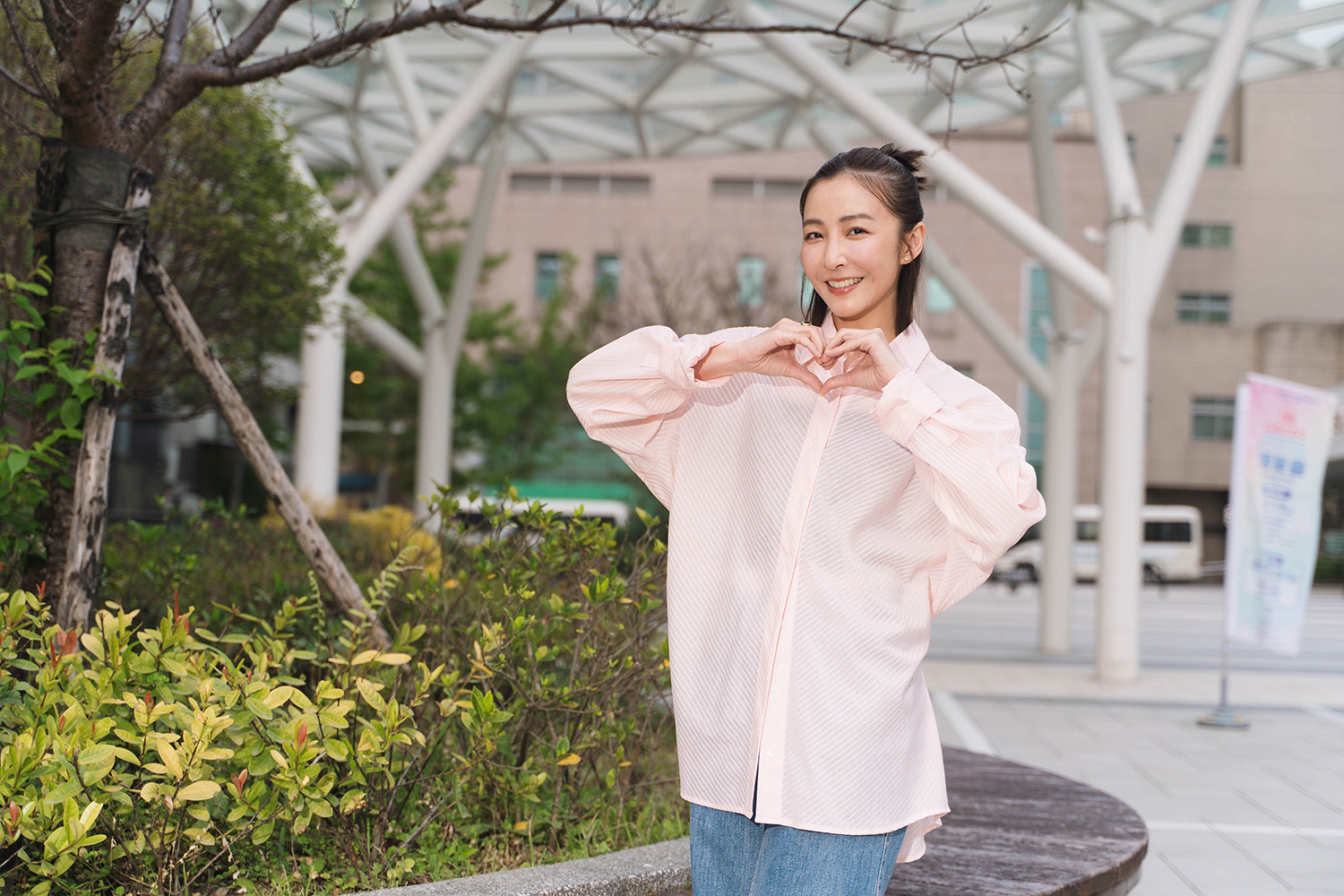 大愛劇《以身相許》林雨葶出席北醫特映會。