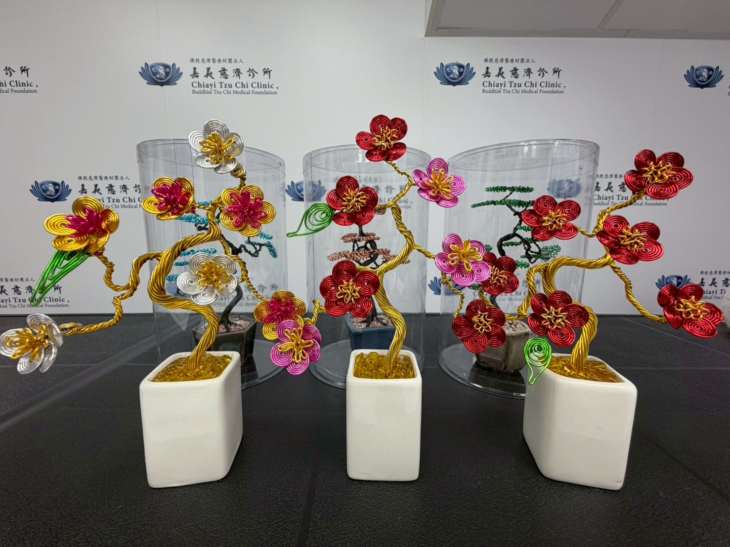 每一盆手工藝的金縷樹都具有獨一無二的姿態，正如同每個生命在經歷磨難後，都能在指尖的纏繞與舒展間，開展出屬於自己、最具韌性的優雅風采。