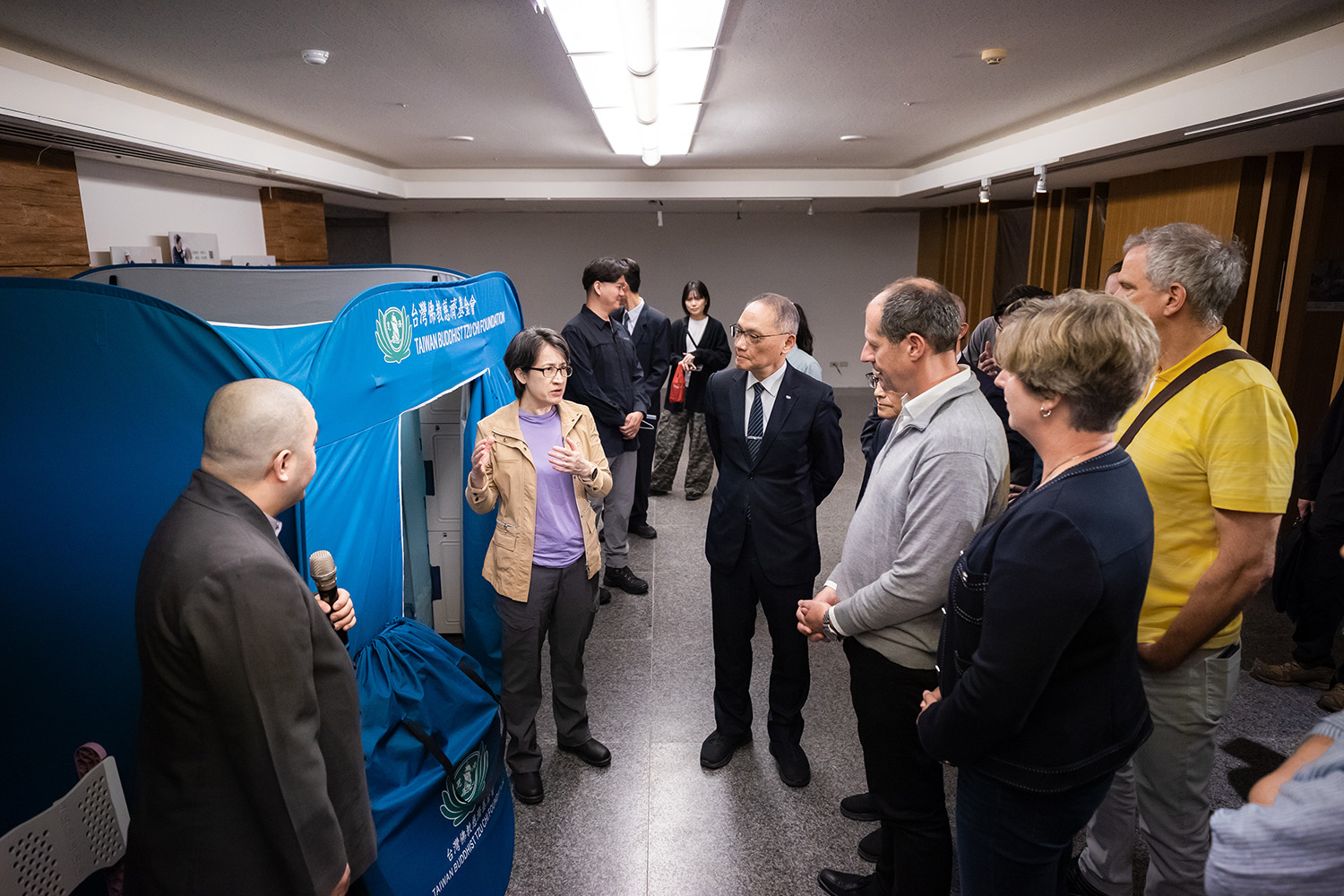 蕭美琴邀歐洲使節訪慈濟 展現民間防救災軟實力