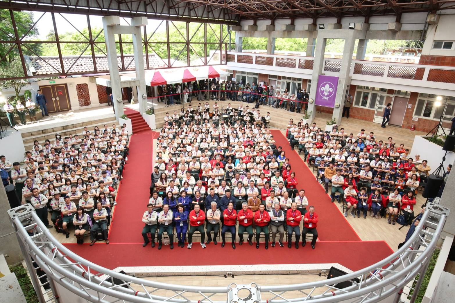 115年童軍節慶祝活動合影