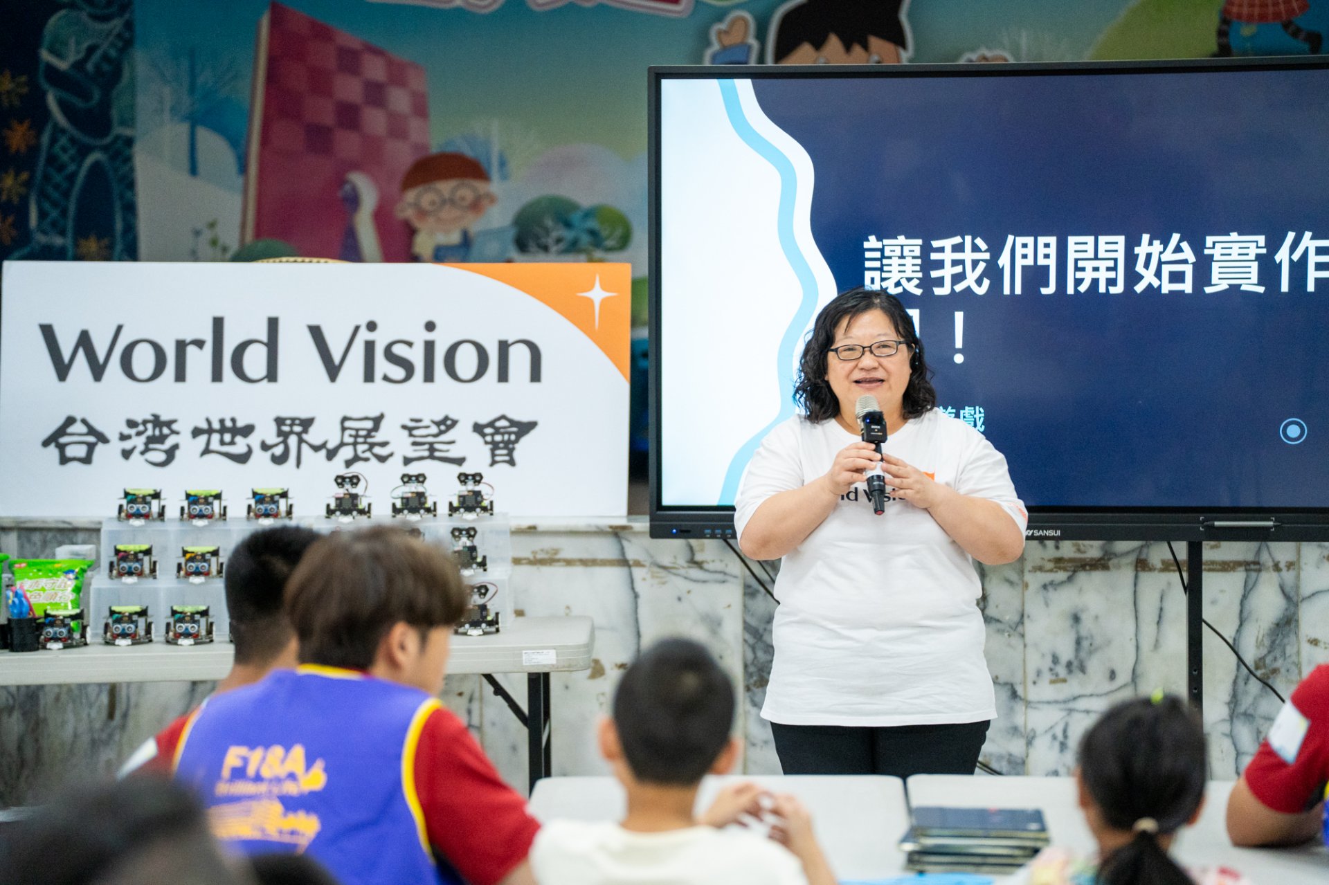 以專業引導學習 林文玲督導推動兒少培力活動現場