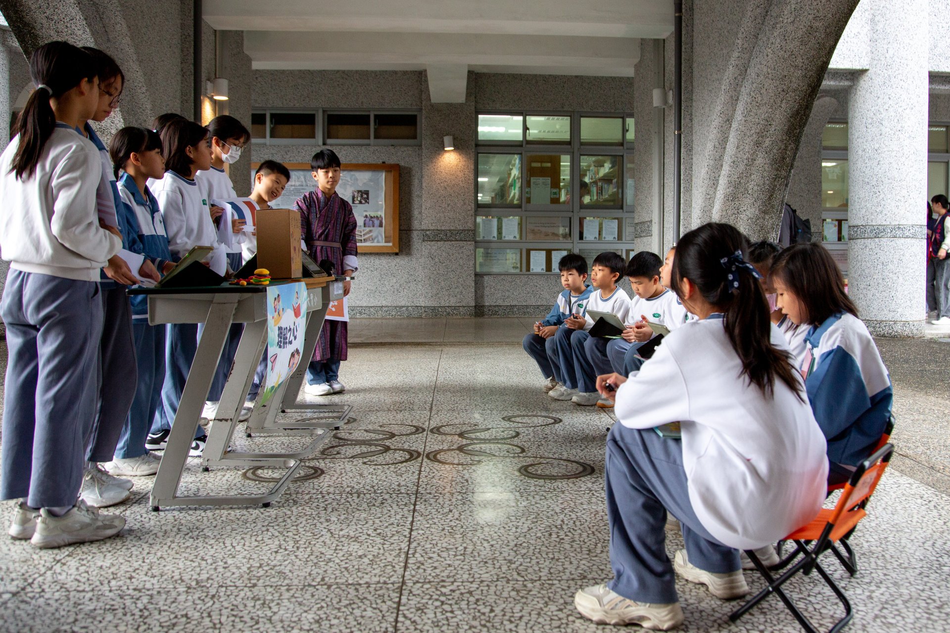 慈小校園各地都化為學習場域