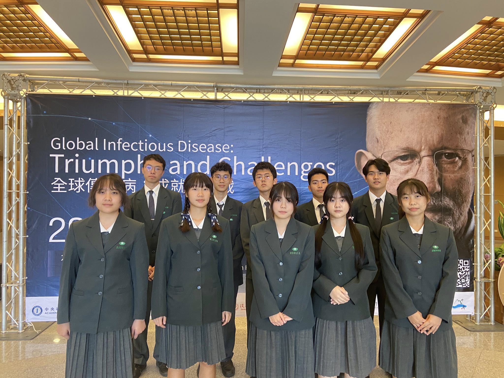 感恩慈濟大學邀約參與諾貝爾得主講座,啟發對科學的探索!