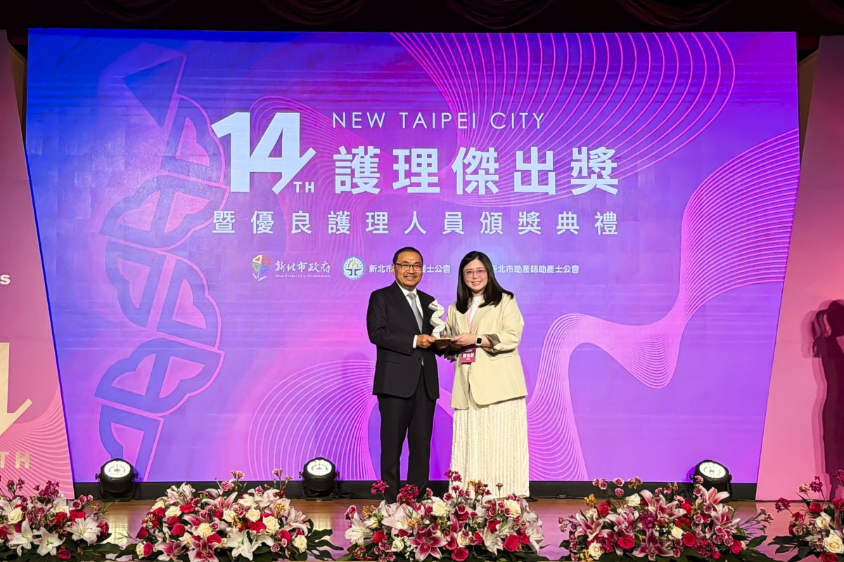 專業與溫度守護生命第一線 台北慈院護理人員獲護理傑出獎