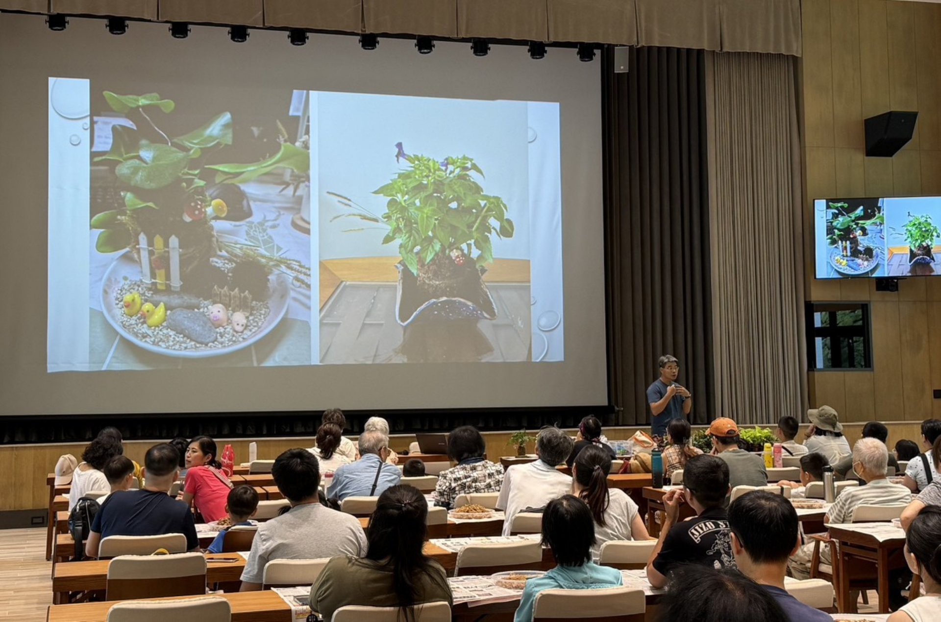 景觀處成立「新北市城市綠美學輔導團」,深入社區推動可食地景營造與園藝綠美學輔導,鼓勵民眾成為都市綠手指。