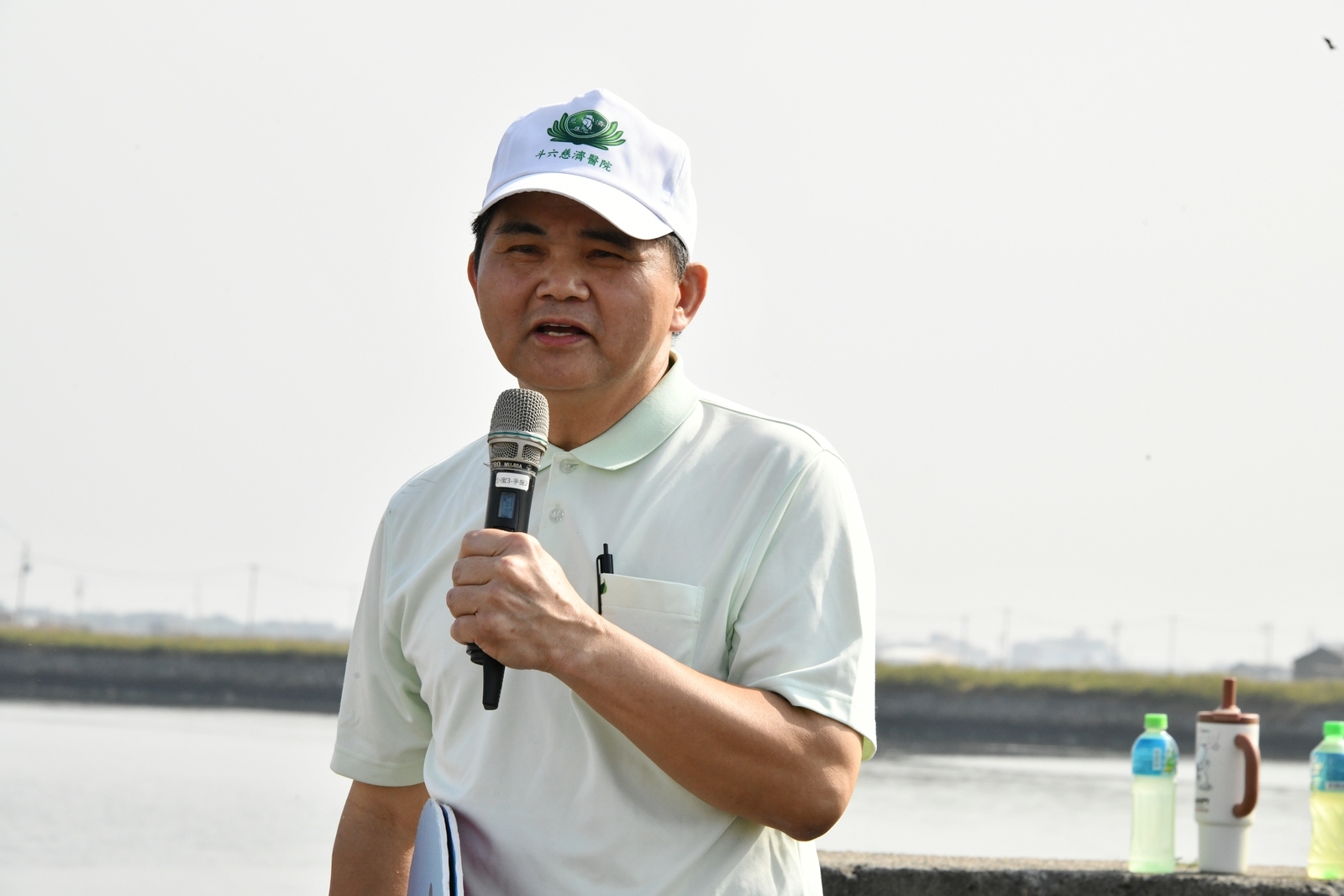 斗六慈濟醫院院長簡瑞騰表示環保愛地球是一輩子都要做的事