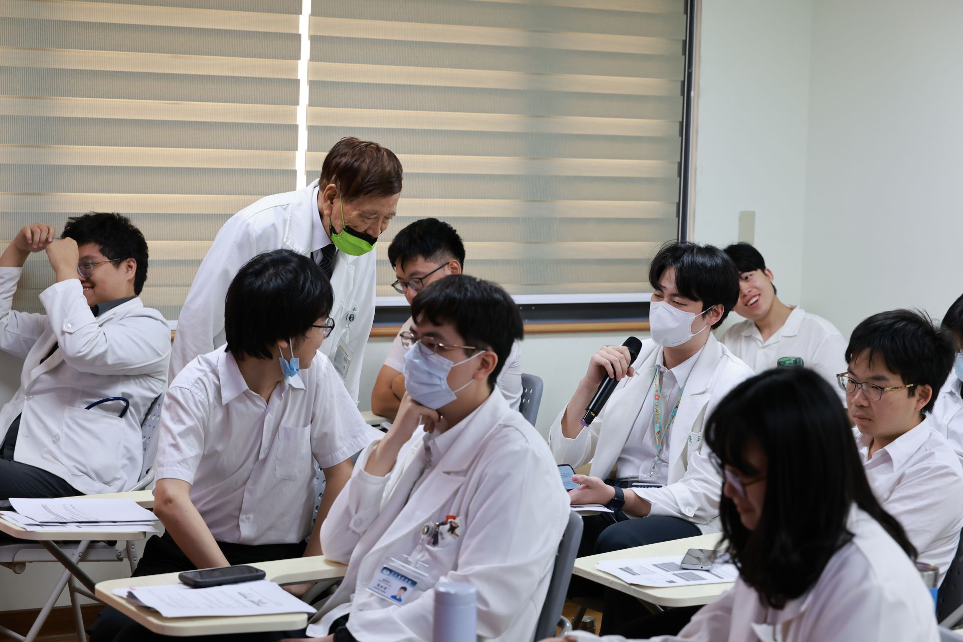 醫療劇場演練課程後,醫學生們紛紛給予正向回饋。