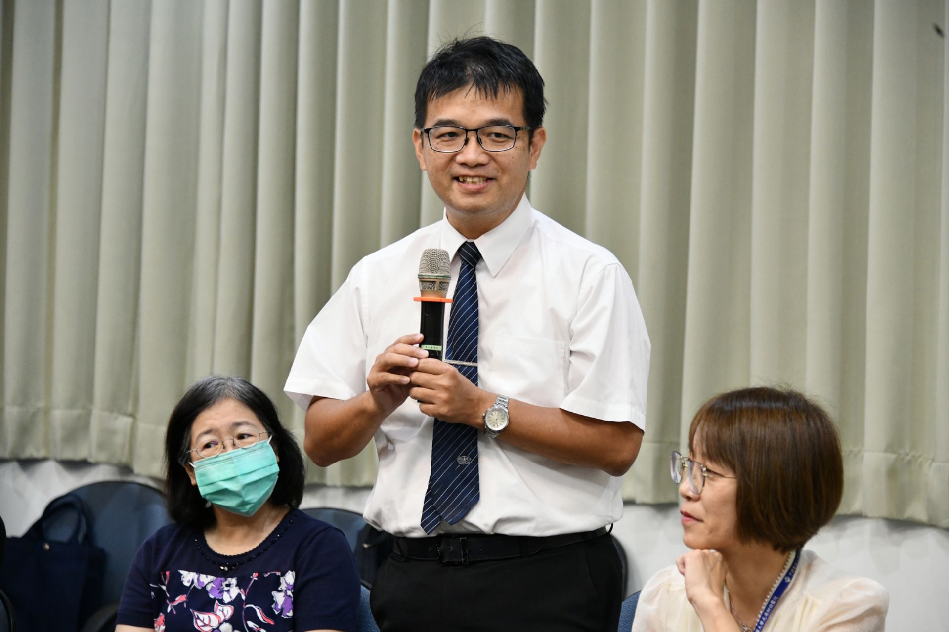 斗六慈濟醫院行政管理室主任陳鈞博感受到氣候變遷的威力