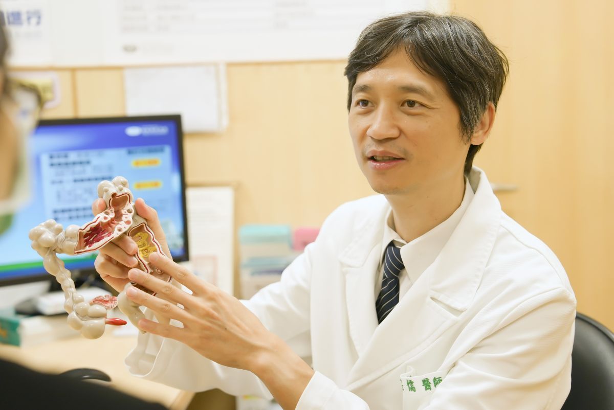 呂宗儒醫師看診示意照。