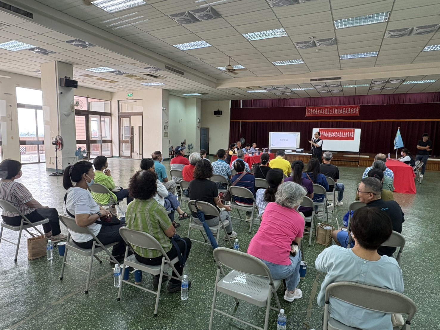 中市水利局今-30-日舉辦水患自主防災社區成果座談會-強化社區防汛應變能力