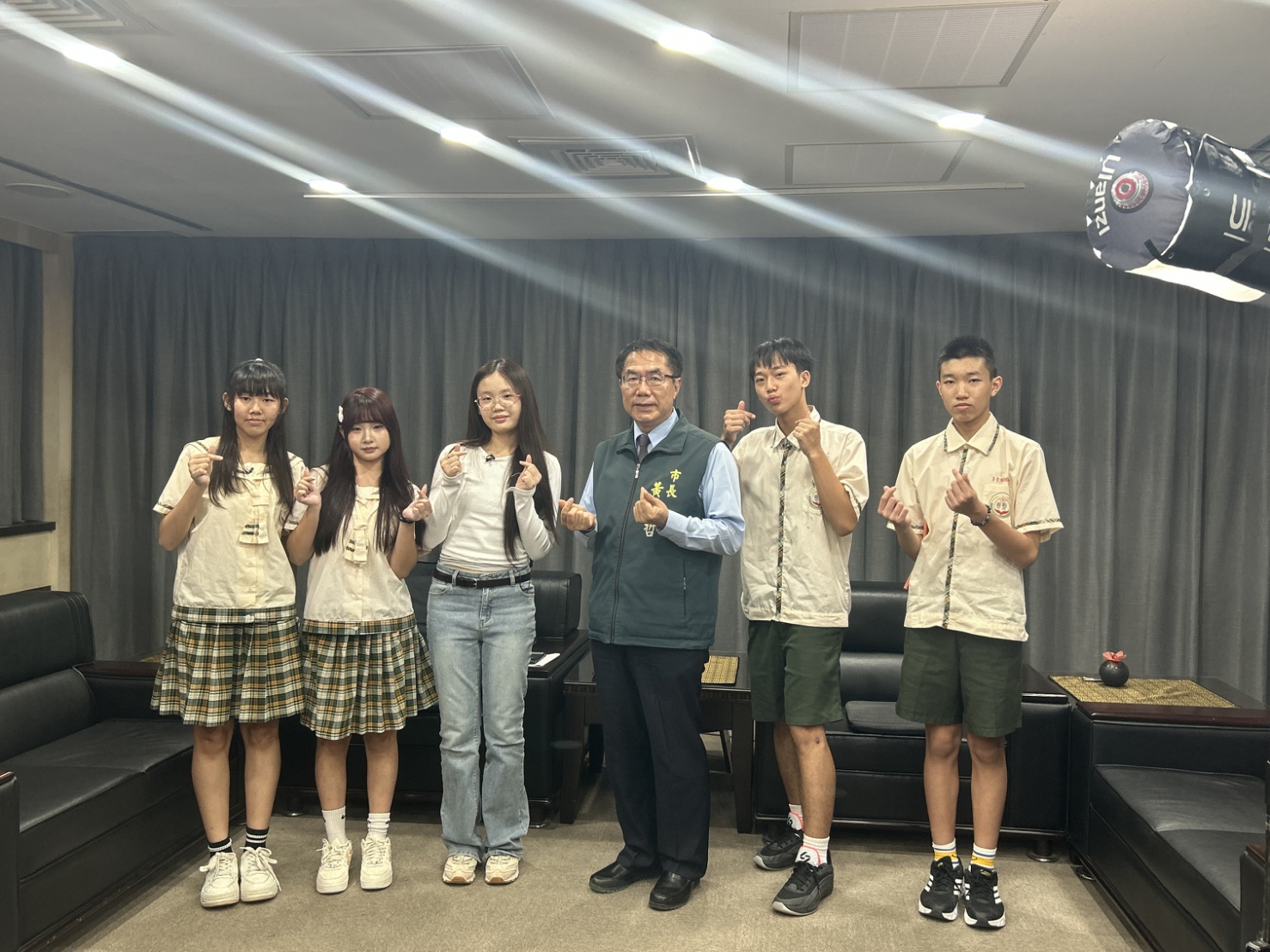 跟著市長看市政 臺南國中生化身一日貼身觀察員