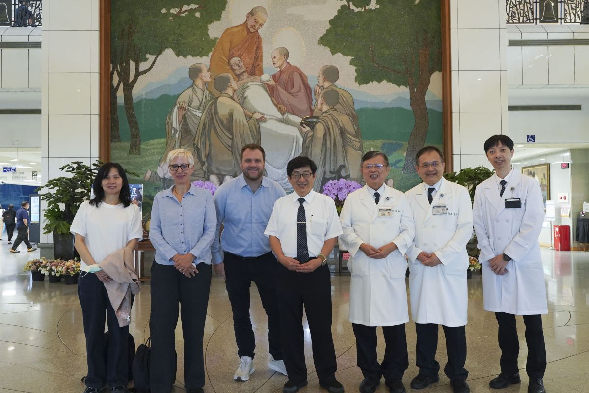 國際永續專家訪台北慈院 交流醫療減碳與資源循環