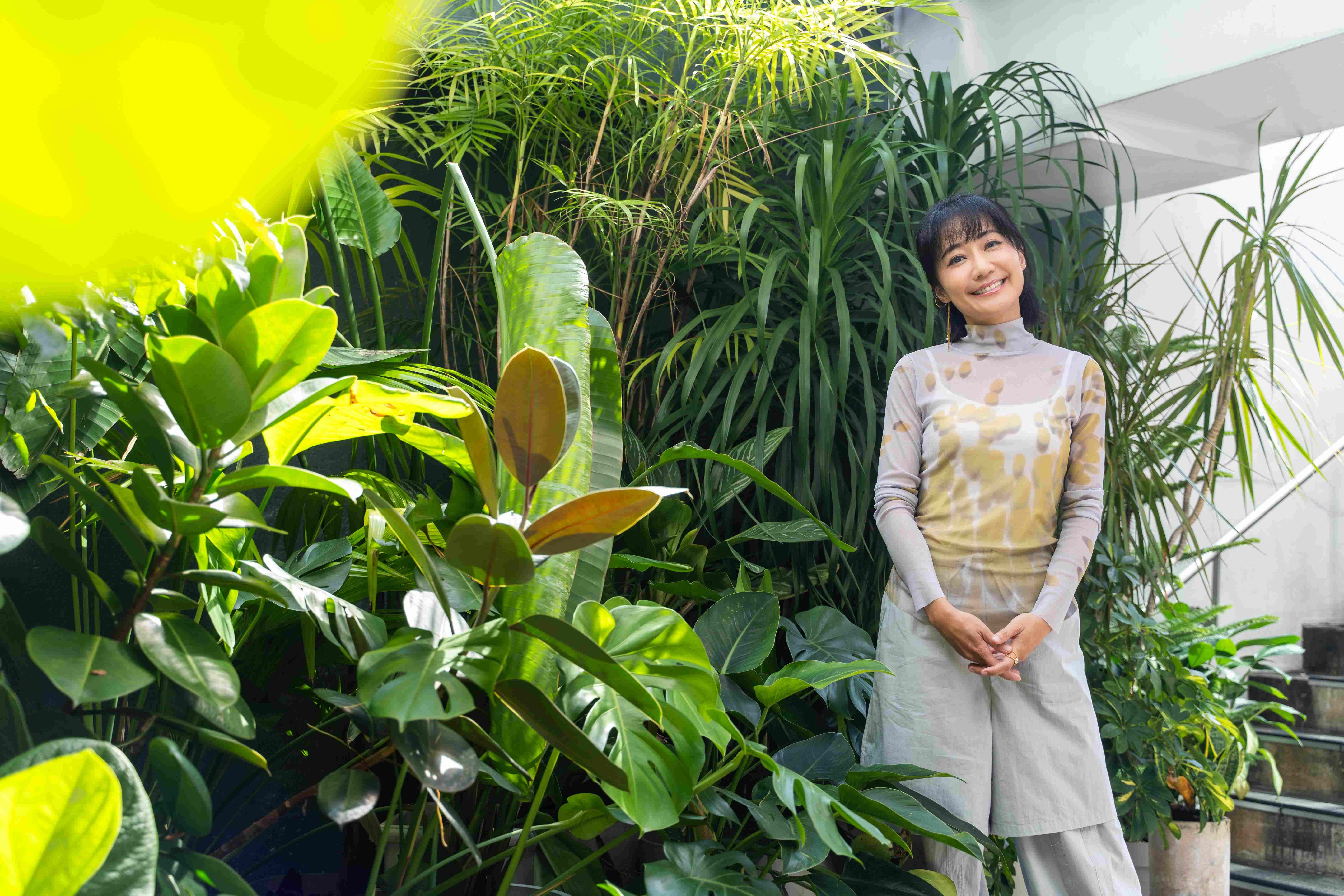 《銀髮白之歌》系列電視電影《靜曦》卡司發布媒體茶敘,陳婉婷出席。
