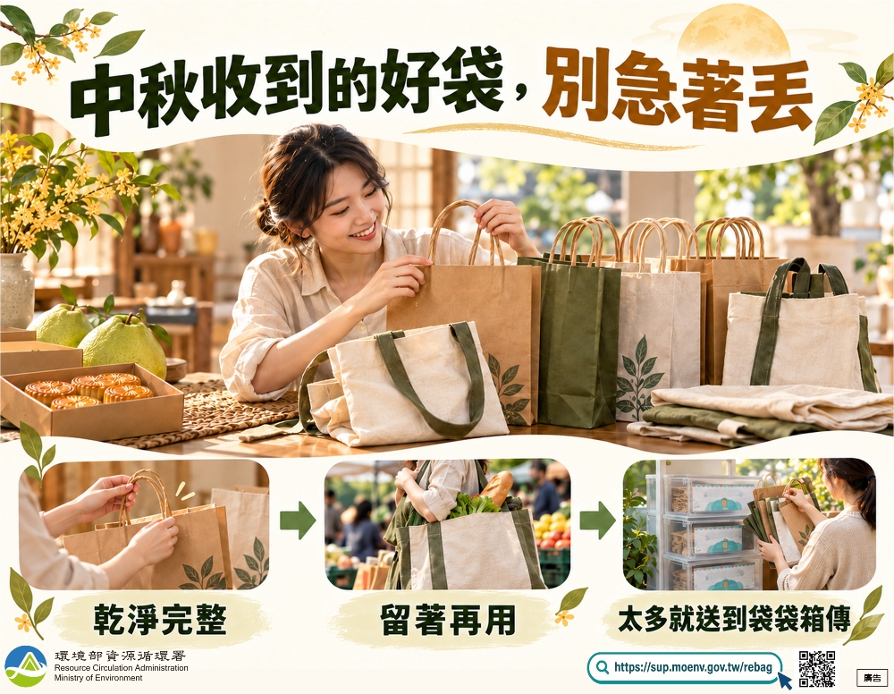 中秋收到的好袋別急著丟