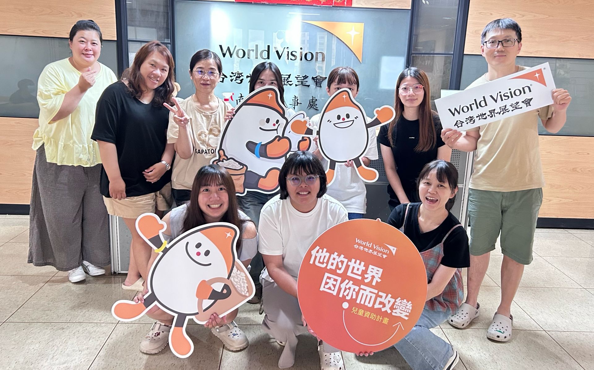 一份陪伴種下助人種子 受助童回到展望會延續愛